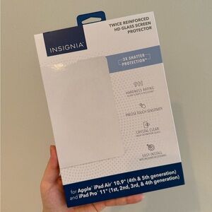 HD Glass Screen Protector for iPad Air and iPad Pro - Clear